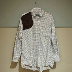 Kevins Plantation Collection Shirt Mens M Plaid Button Up Long  Sleeve Hunting